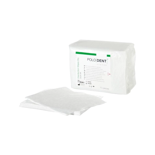 PoloDent Desinfectiedoekjes droog 70 stuks